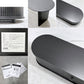 ノーウェアライクホーム NOWHERE LIKE HOME リンダ LINDA テレビボード ローボード w150～246cm オーク材 蛇腹扉 スチール ブラック 関家具 参考価格￥155,100-  展示品  ●