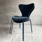 フリッツハンセン Fritz Hansen 3107 セブンチェア フルパティング ベルベット生地 ミッドナイトブルー アルネ・ヤコブセン デンマーク 北欧家具 B ♪