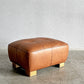 クラッシュゲート CRASH GATE タブレザーワークス tabu Leather Works オピアム OPIUM オットマン スツール W70cm リサイクルレザー 〓