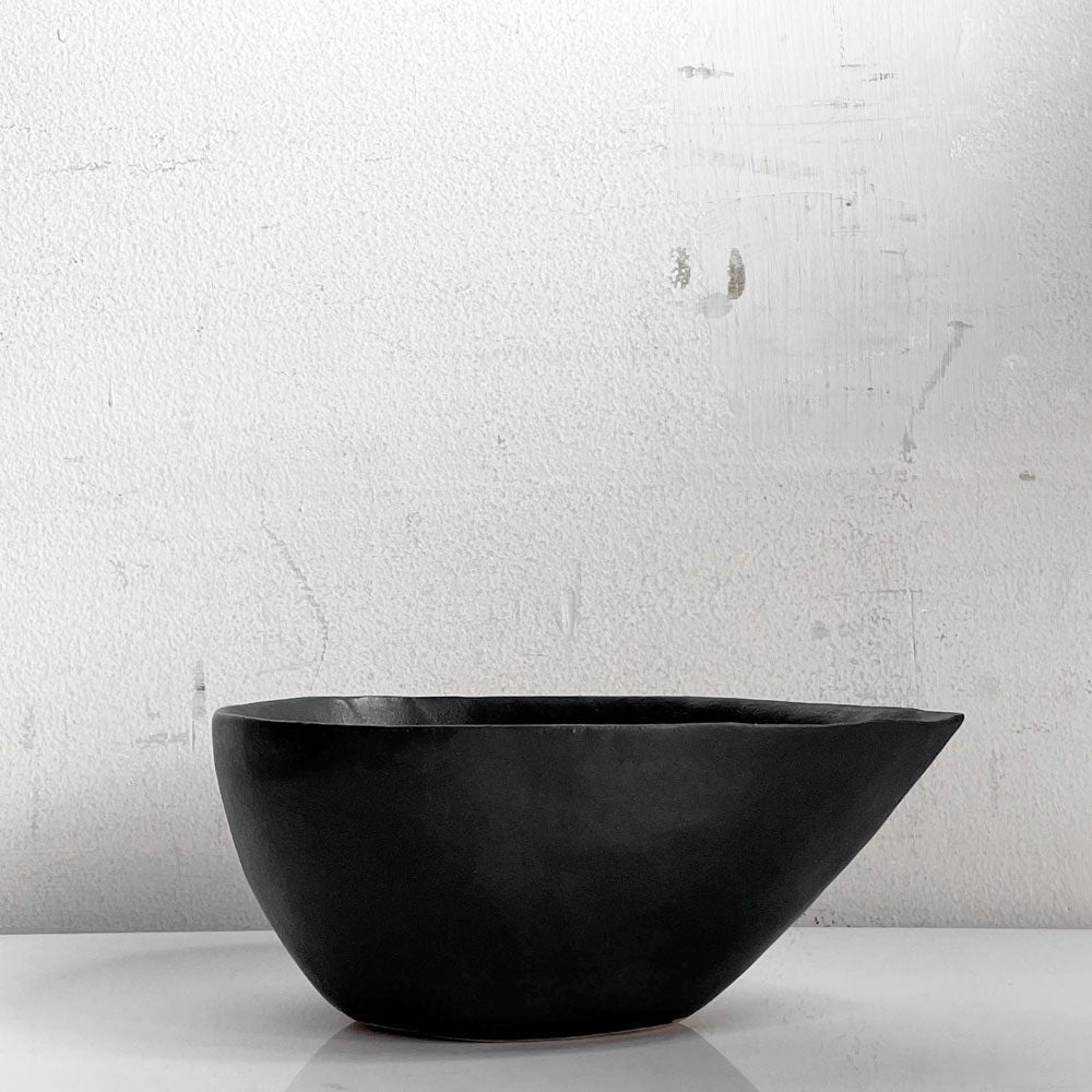 井山三希子 片口 ピッチャー H6.5cm タタラ作り 陶芸家 現代作家 ■