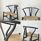 カール ハンセン＆サン Carl Hansen & son CH24 Yチェア ハンス・J・ウェグナー ビーチ材 ブラックラッカー ペーパーコード  参考104,500円 ★