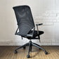 ヴィトラ vitra メダ2チェア MEDAⅡ オフィスチェア デスクチェア 昇降機能 リクライニングロック ブラック アルベルト・メダ 現状品 ◎