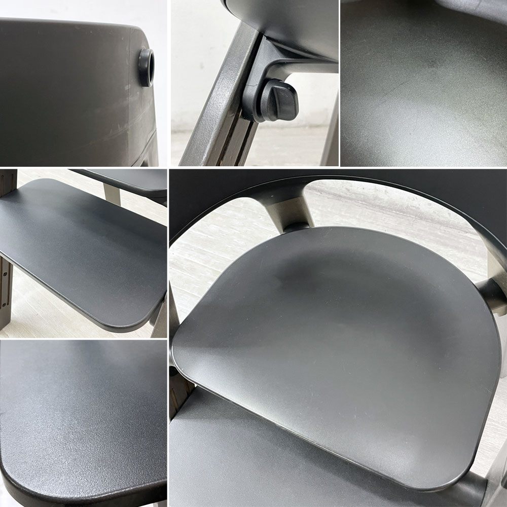 ストッケ STOKKE ステップス チェア Steps Chair ベビーチェア ブラック 北欧 ノルウェー ●