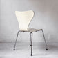 フリッツハンセン Fritz Hansen 3107 セブンチェア ホワイト ラッカー仕上げ スタッキング アルネ・ヤコブセン デンマーク 北欧家具 A ★
