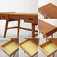 北欧ビンテージ Scandinavian Vintage チーク材 コンソールデスク ドラフティングテーブル W99cm ●