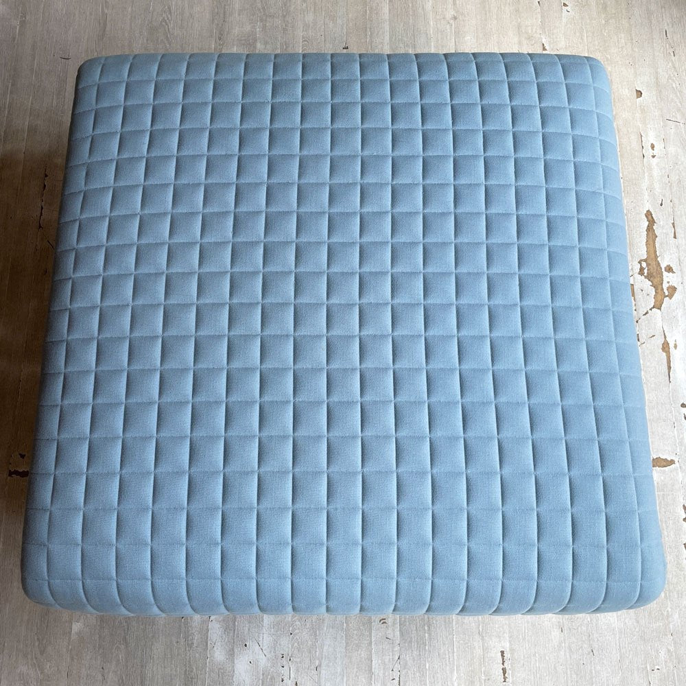 ハーマンミラー Herman Miller カラーフォーム ソファグループ ColourForm Sofa Group オットマン スツール スクエア マハラム生地 ライトブルー系 Scholten & Baijings ♪