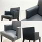 コンプレックス COMPLEX チェアマン アームチェア Chairman Armchair ブラック PVCレザー モダンデザイン シンプル B ●
