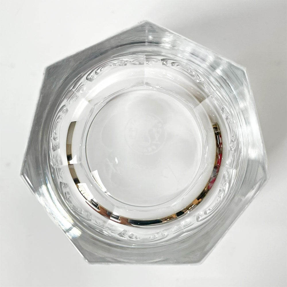 バカラ Baccarat アルクール Harcourt ロックグラス クリスタルガラス フランス 定価33,000円 箱付き 美品 B ★