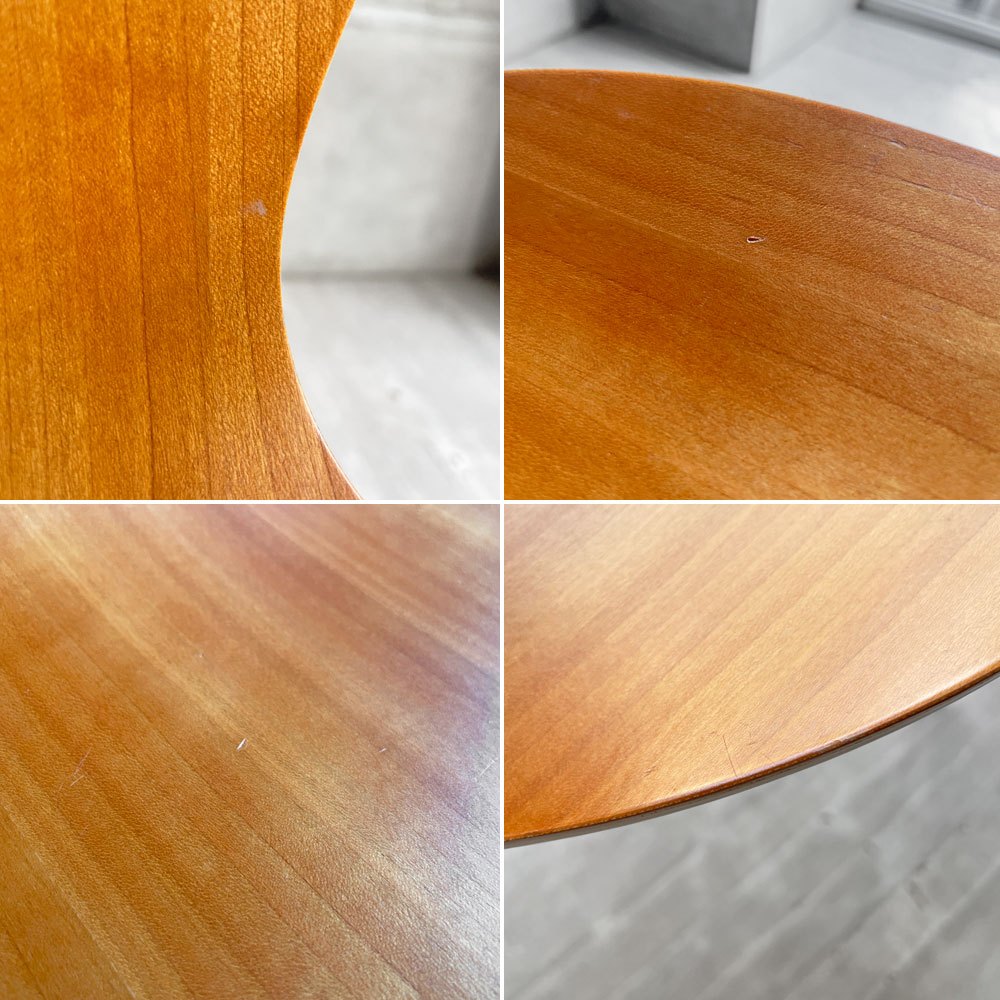 フリッツハンセン Fritz Hansen セブンチェア Seven Chair ダイニングチェア アルネヤコブセン Arne Jacobsen ナチュラルチェリー 北欧家具 A ♪