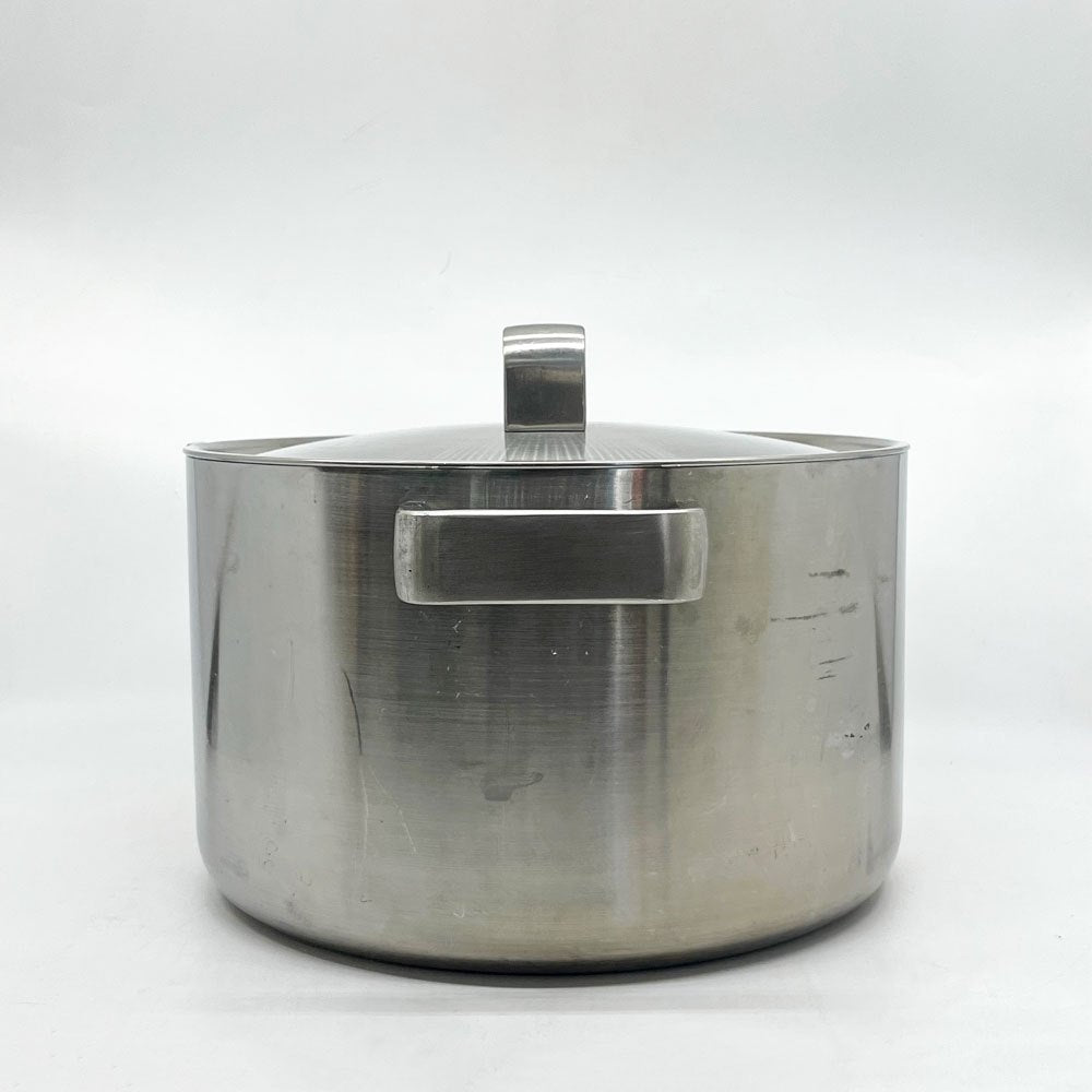 ハックマン Hackman ツールズ Tools キャセロール ステンレス 両手鍋 蓋付き 三層構造 BJORN DAHLSTROM フィンランド 26cm 8.0L ●