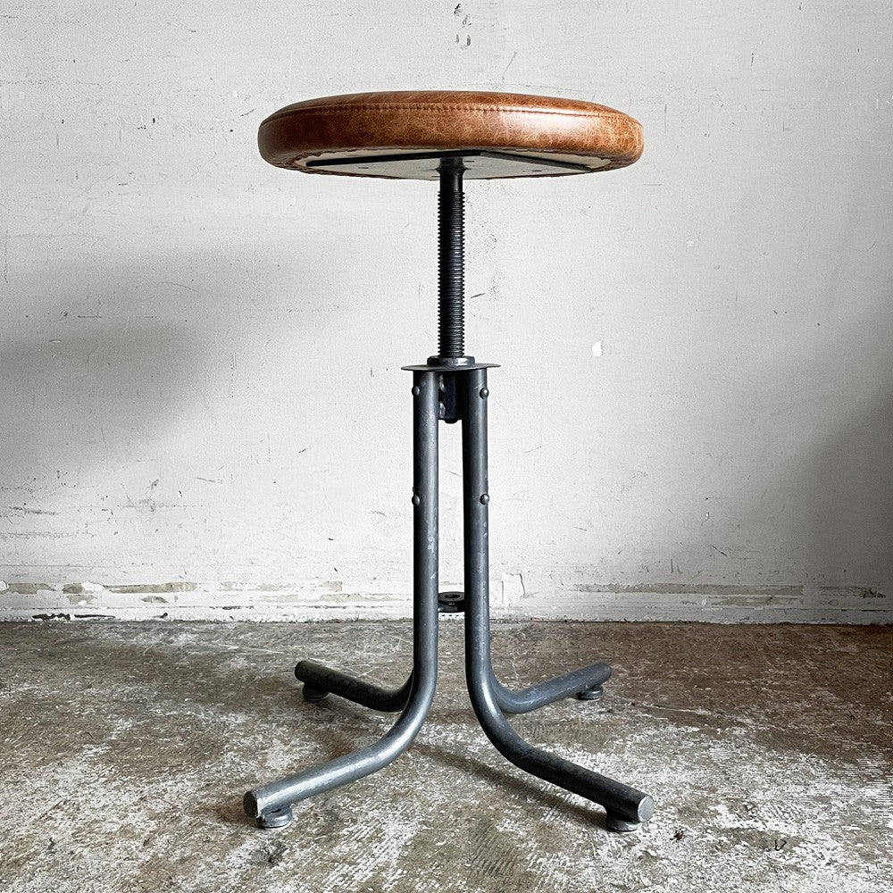 クラッシュゲート CRASH GATE ノットアンティークス Knot antiques ドクター スツール DOCTOR STOOL キャメル インダストリアル ■