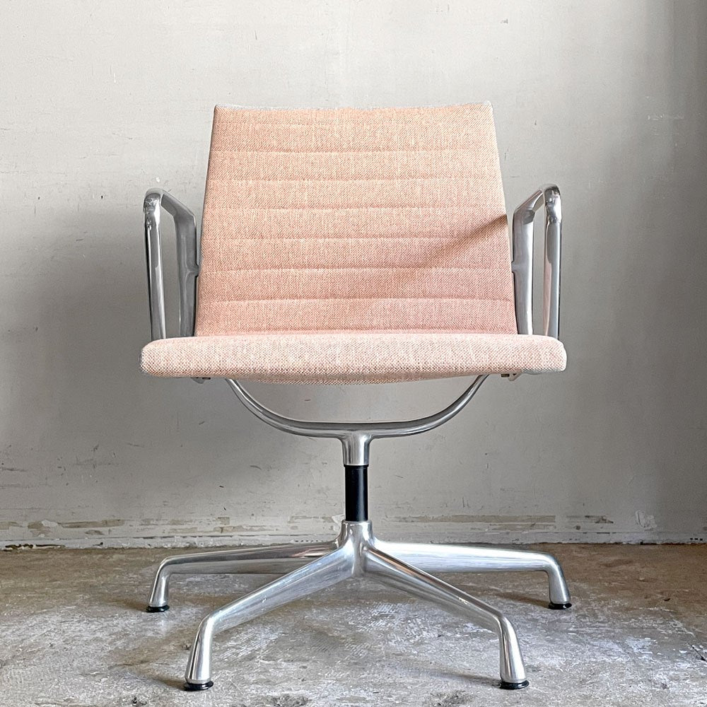 ハーマンミラー Herman Miller イームズアルミナムグループ マネジメントチェア デスクチェア ファブリックシート アルミバフベース 5本脚 固定脚  昇降無し イームズ ■