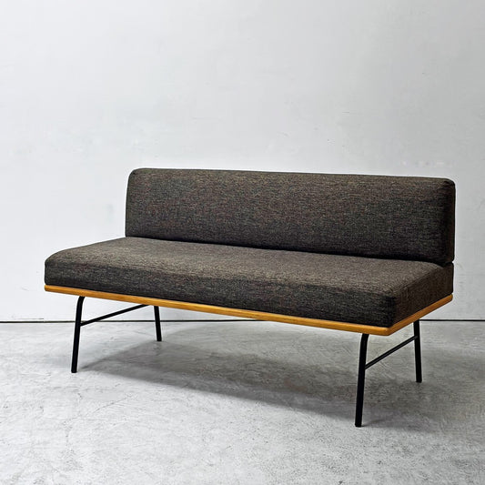 ウニコ unico ファニート ベンチ バックレスト FUNEAT bench backrest 鉄脚 オーク材 スチールレッグ カバーリング カフェスタイル 参考定価約￥65,780- ●