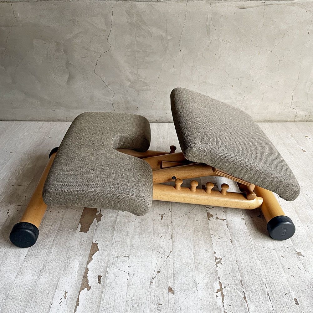 ストッケ STOKKE ヴァリエール VARIER マルチバランス MULTI バランスチェア 学習椅子 ジュニア用アタッチメント付 ベージュ 北欧 ノルウェー ♪