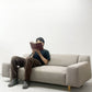 イデー IDEE プレジールソファ PLAISIR SOFA 3シーター W180cm トープグレー ファブリック  ●