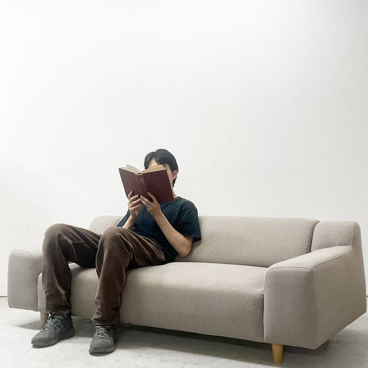 イデー IDEE プレジールソファ PLAISIR SOFA 3シーター W180cm トープグレー ファブリック  ●