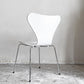 フリッツハンセン Fritz Hansen 3107 セブンチェア ホワイト ラッカー仕上げ スタッキング アルネ・ヤコブセン Arne Jacobsen デンマーク 北欧家具 B ■