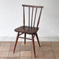 アーコール Ercol スティックバックチェア ダイニングチェア エルム材 UKビンテージ Vintage 英国家具 ◇
