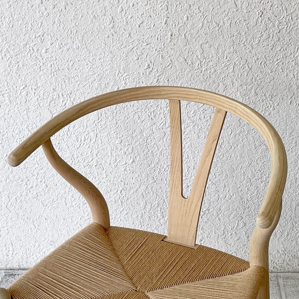 カールハンセン＆サン Carl Hansen & Son CH24 Yチェア アッシュ材 ソープフィニッシュ 日本仕様サイズ ハンス・J・ウェグナー デンマーク 北欧家具 ◇