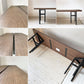 ノーウェアライクホーム NOWHERE LIKE HOME フィーム FEAM ベンチ グレイブラウン GBR 鉄脚タイプ 140cm 関家具 未使用品 ★