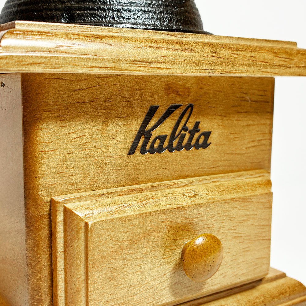 カリタ Kalita コーヒーミル ドームミル #42033 天然木 グラインダー 手動ミル 手挽きミル 未使用品 ★