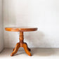 横浜ダニエル Daniel レオナ Leona ラウンド サイドテーブル Φ60cm 樺桜材 クラシカル アーリーアメリカン ★