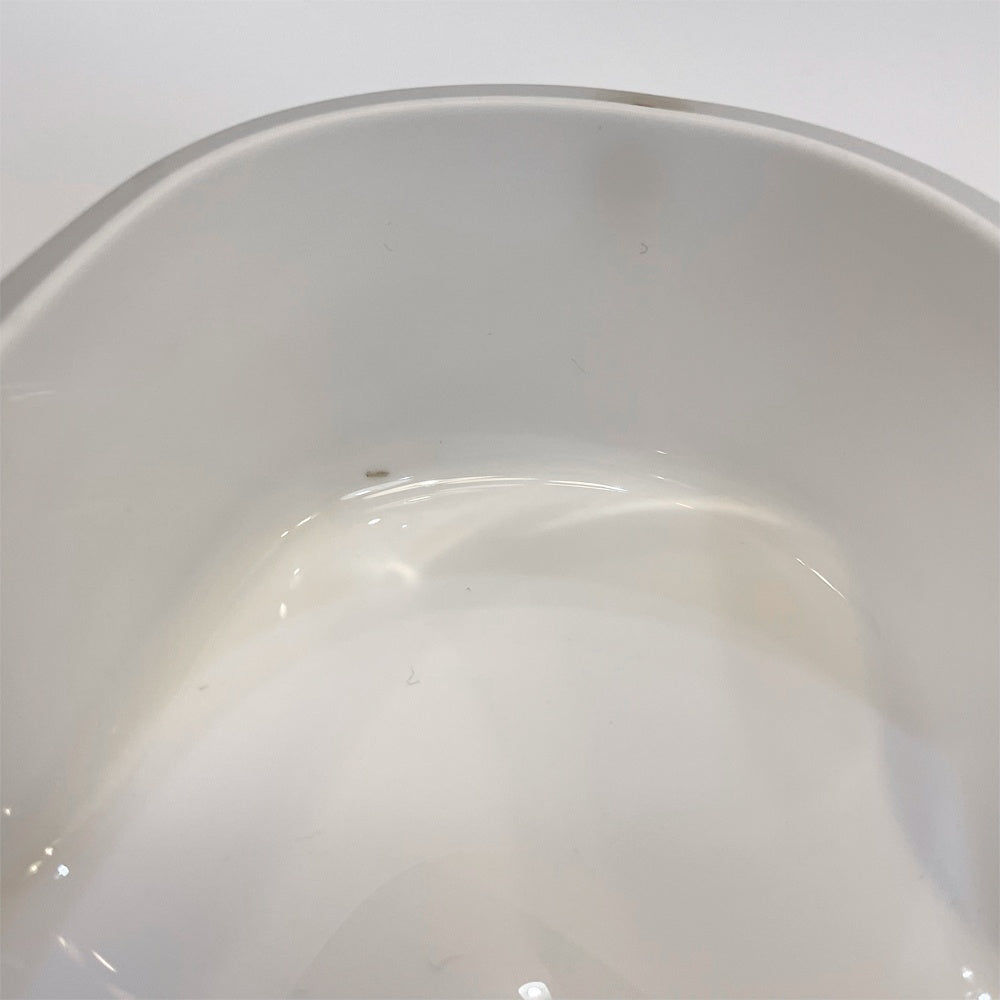 イッタラ iittala アルヴァ・アアルト コレクション ボウル ホワイト Alvar Aalto マウスブロー 廃盤 19.5ｃｍ 北欧雑貨 ★