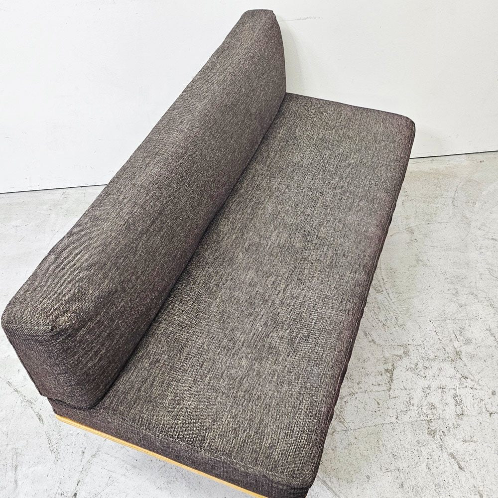 ウニコ unico ファニート ベンチ バックレスト FUNEAT bench backrest 鉄脚 オーク材  スチールレッグ カバーリング カフェスタイル W126cm 定価￥65,780- ●