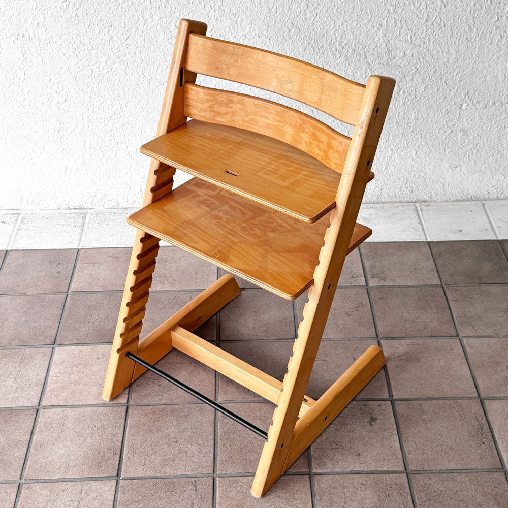 ストッケ STOKKE トリップトラップ TRIPP TRAPP ベビーチェア キッズチェア S/N0～ノルウェー 北欧家具 ◇