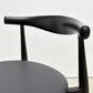 カールハンセン＆サン Carl Hansen & Son CH20 エルボーチェア オールブラック ビーチ材 レザー ハンス・J・ウェグナー 美品 ●