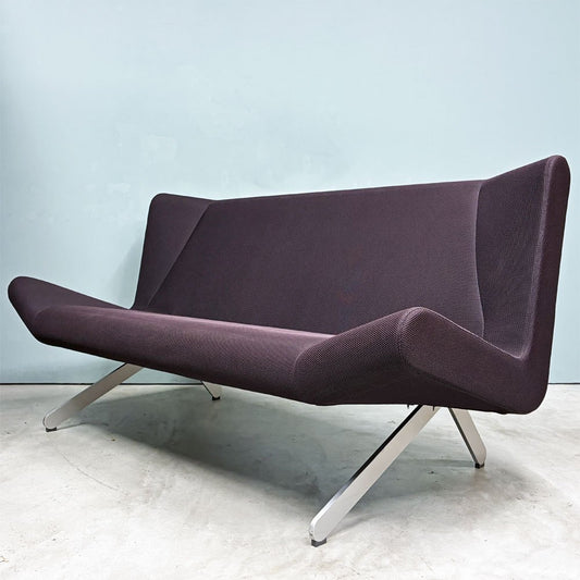 カッシーナ Cassina IXC. ブーメランソファ BOOMERANGSOFA 2p グエナエル・ニコラ モールドウレタン 定価：￥390,000- ◎