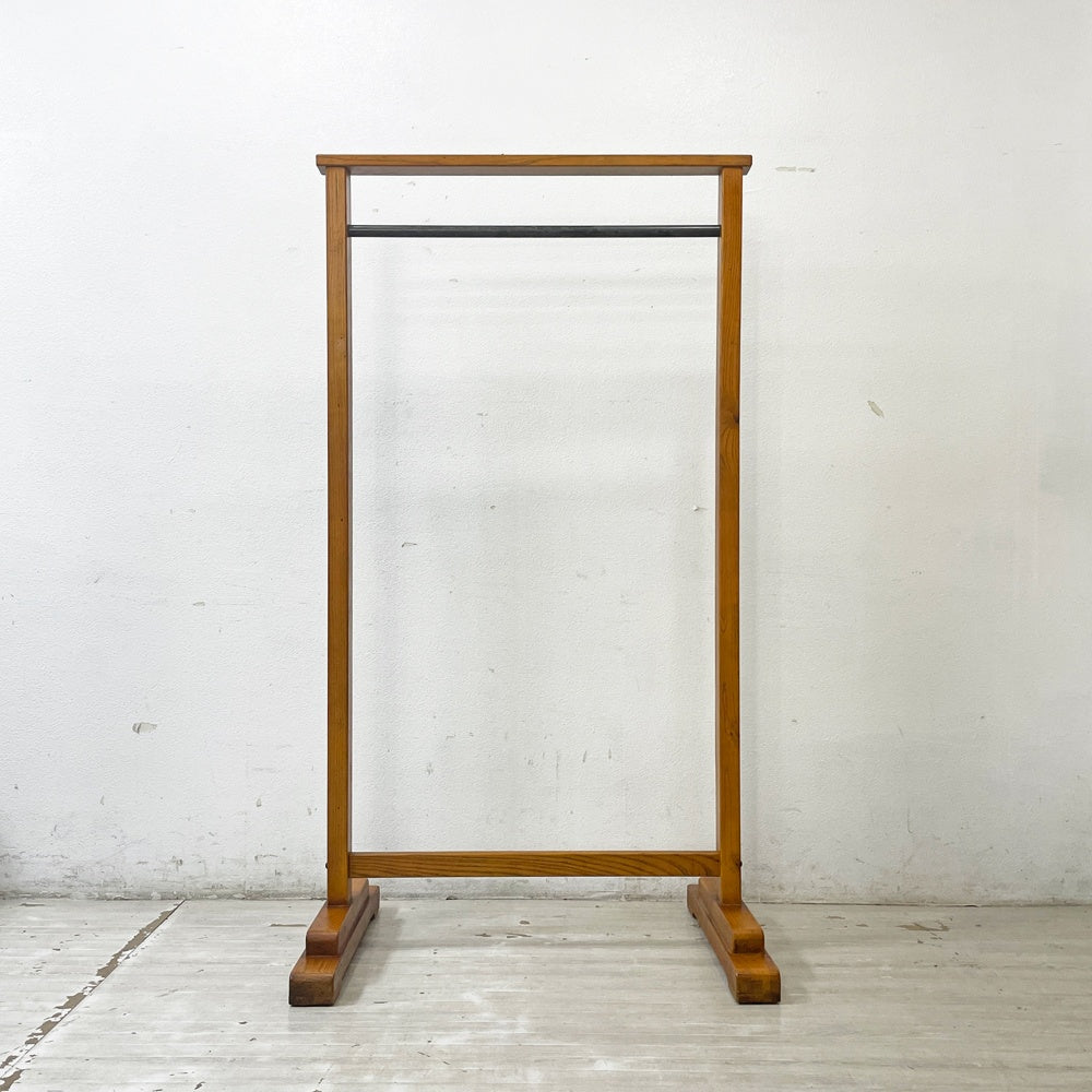 クラッシュゲート CRASH GATE ノットアンティークス Knot antiques プーチ POOCH ハンガーラック コートハンガー タモ無垢材 W90cm インダストリアルスタイル ●