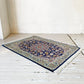 イスファハン Esfahan ペルシャ絨毯 ラグ カーペット 95cm×70cm ウール（縦糸シルク） タグ付 イラン ★