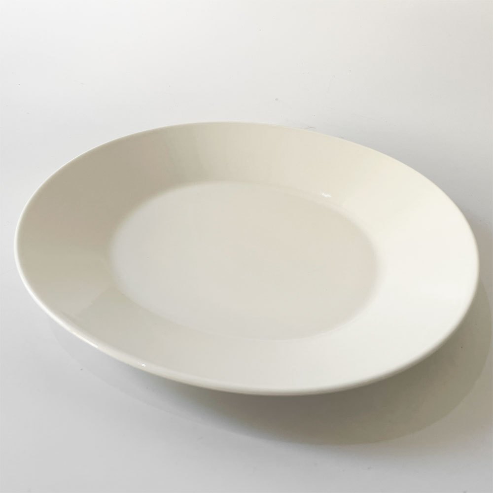 アラビア ARABIA エエヴァ EEVA オーバルプレート 25cm ホワイト スコープ scope 復刻品 北欧食器 A ★