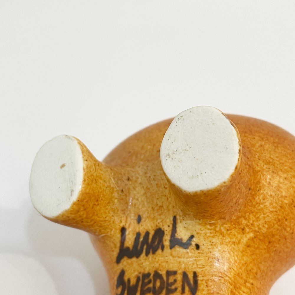 グスタフスベリ KERAMIK STUDION GUSTAVSBERG ケンネルシリーズ KENNEL ブルドッグ ミニ 復刻品 リサ・ラーソン Lisa Larson ◎