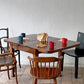 UKビンテージ Vintage マホガニー材 エクステンションダイニングテーブル 伸長式 MAJIK TABLE マジックテーブル 英国家具 アンティーク ◇