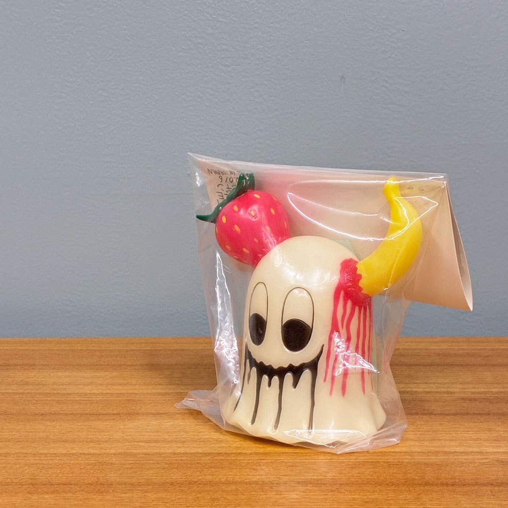 加賀美健 MILK MAN ソフビ コインバング 2016年 リミテッドエディション 10/50 蓄光 glow in the dark 直筆サイン入り ◎