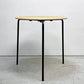 エンゲルブレヒト Engelbrechts ケヴィ KEVI 2010 ダイニングテーブル オーク材 プライウッド カフェテーブル 70cm 3本脚 ヨルゲン・ラスムッセン デンマーク 未使用品 A ●