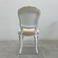 サラグレース Sarah Grace SGD デビュー ダイニングチェア DEBUT DINING CHAIR CHARM BD WHITE&NATURAL LINEN ラタンバック アンティーク風 オーク材 参考価格約55,000円 C〓