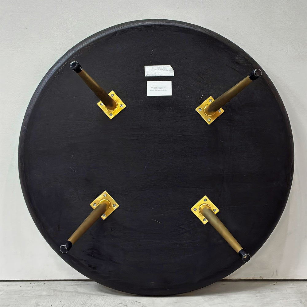 クラッシュゲート CRASH GATE ノットアンティークス Knot antiques バーク BARK コーヒーテーブル W80 石天板 ステンレス 定価￥105,600- 展示品 ●