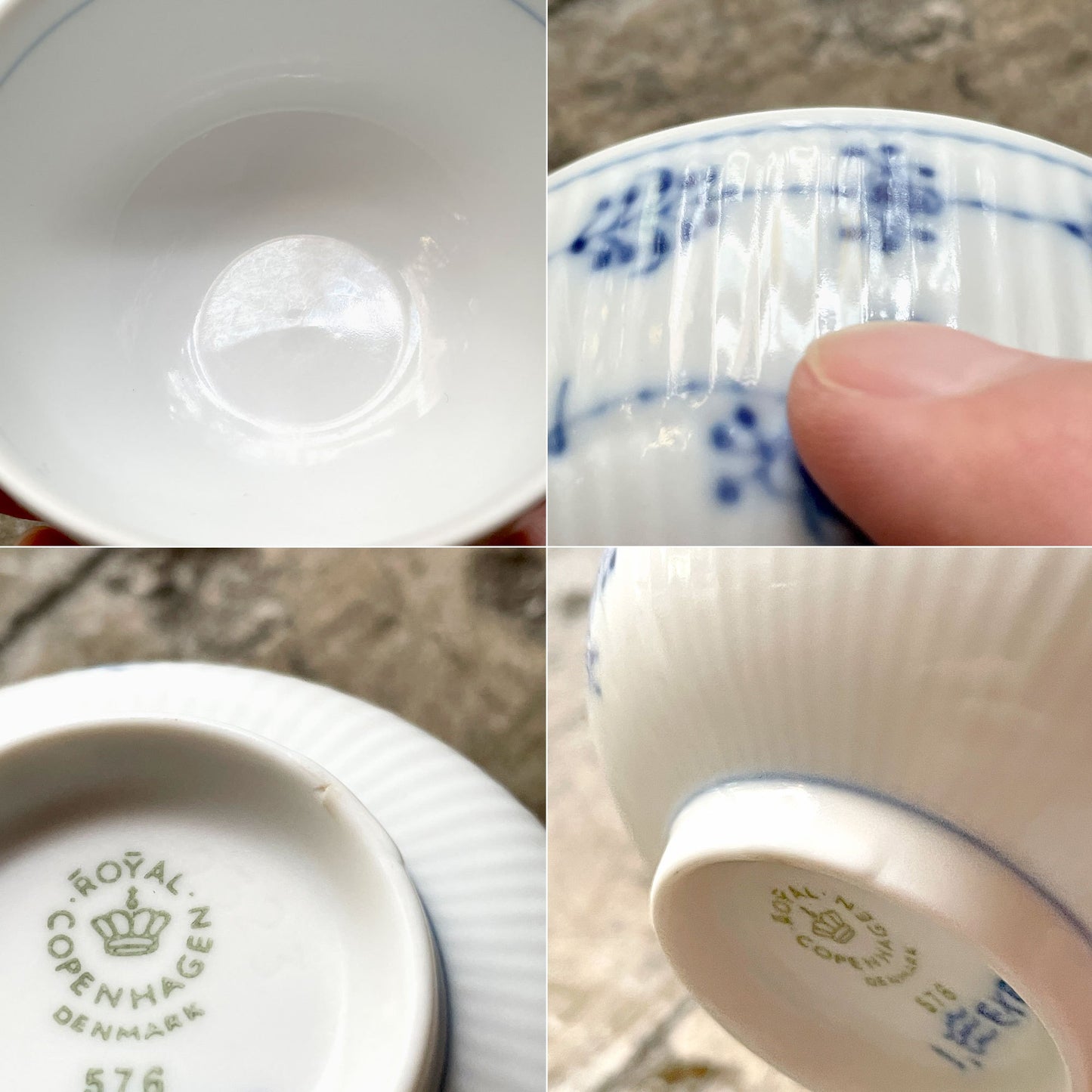 ロイヤルコペンハーゲン ROYAL COPENHAGEN ブルーフルーテッド Blue Fluted ジャパニーズ Japanese 湯呑セット ジャパニーズカップ ペア デンマーク製 北欧 廃番 ■