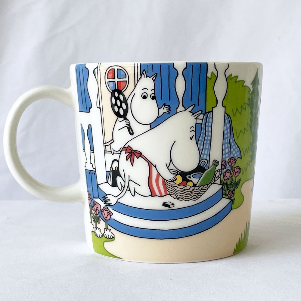 アラビア ARABIA ムーミンマグ MOOMIN バカンスへ行こう going on vacation 2018年 夏限定 トーベ・ヤンソン フィンランド 北欧食器 ◇