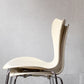フリッツハンセン Fritz Hansen 3107 セブンチェア ホワイト ラッカー仕上げ スタッキング アルネ・ヤコブセン デンマーク 北欧家具 B ★