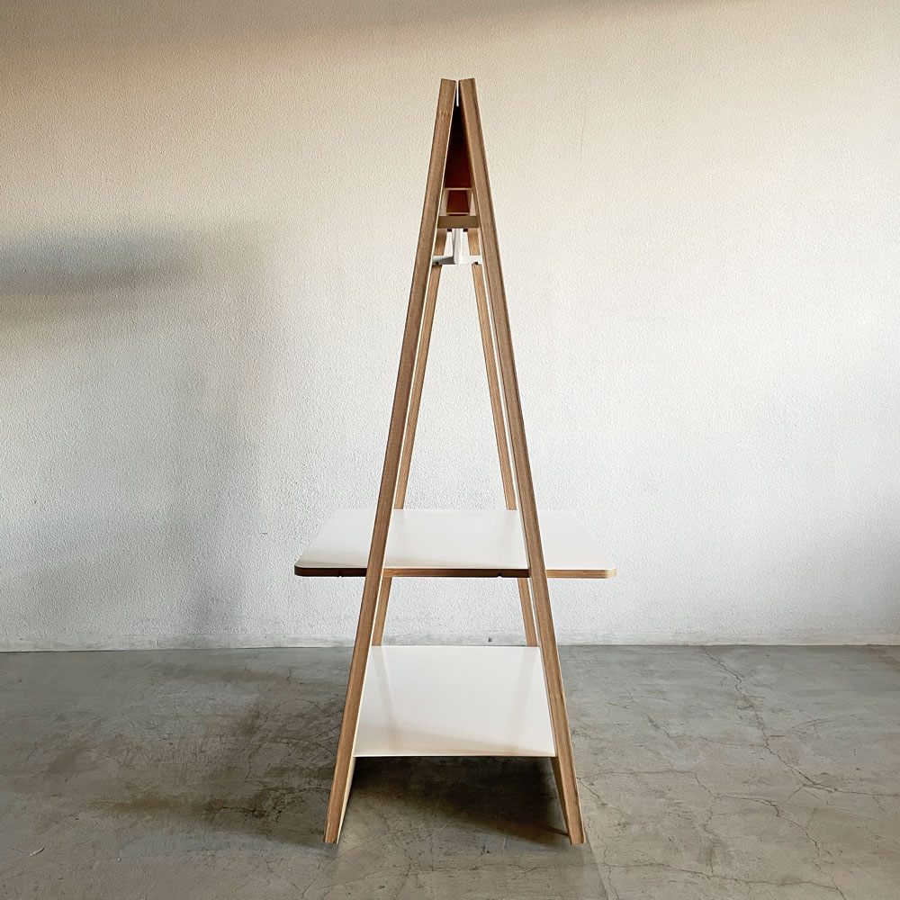 デッセンス dessence ハンガーラック 棚板付 収納棚 店舗什器 W120cm 山本和豊 オーダー家具 〓