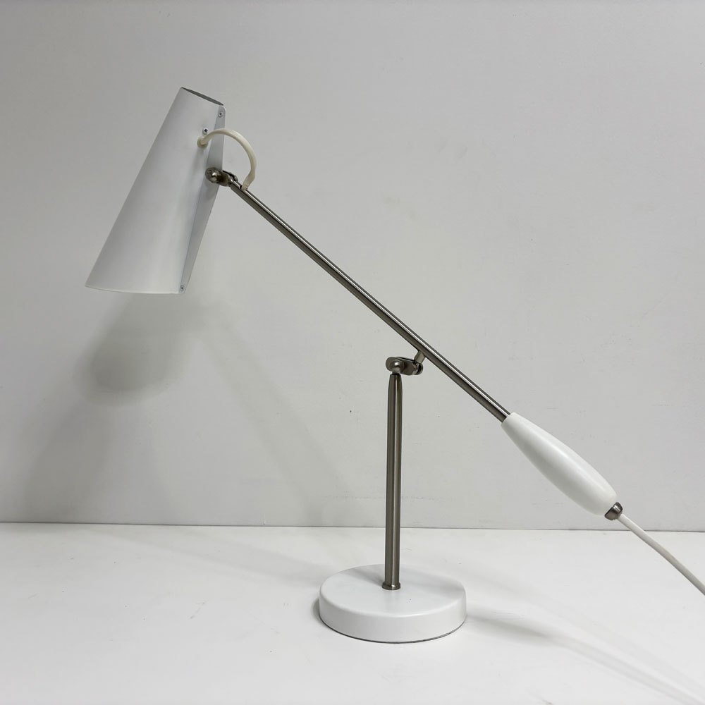 ノーザン Northern バーディ Birdy テーブルランプ デスクライト アームライト ビルゲル・ダール Birger Dahl ホワイト ノルウェー 北欧照明 参考価格￥118,800- ●