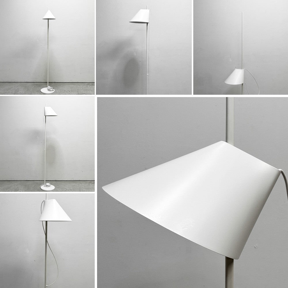 ルイスポールセン louis poulsen ユー フロアランプ Yuh Floor Lamp LED一体型 調光 シェード上下昇降・傾斜・回転 ホワイト 説明書付 定価￥135,300- ●