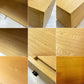無印良品 MUJI スタッキングキャビネット AVボード テレビ台 引き出し2杯 オーク材 シンプルデザイン ナチュラル アジャスター 棚板一枚欠品 ●