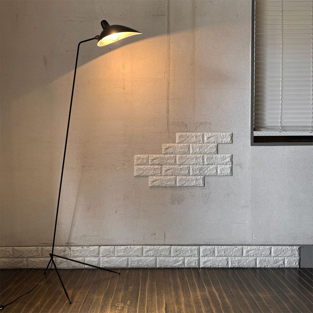イデー IDEE ランパデール・アン・ルミエール LAMPADAIRE 1 LUMIERE フロアライト 1灯 H163cm セルジュ・ムーユ 定価￥99,900- ◎