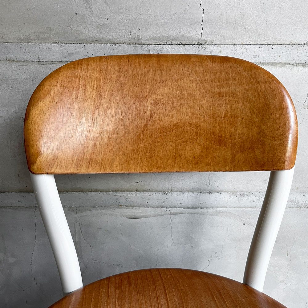 マジス MAGIS パイプチェア ウッド Pipe Chair Wood ダイニングチェア ホワイト×ライトビーチ ジャスパー・モリソン 定価￥94,600- ♪