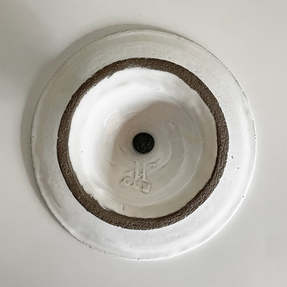 アスティエ・ド・ヴィラット Astier de Villatte  ソーブル Sobre スモールケーキスタンド コンポート W19.5cm 陶器 フランス ■